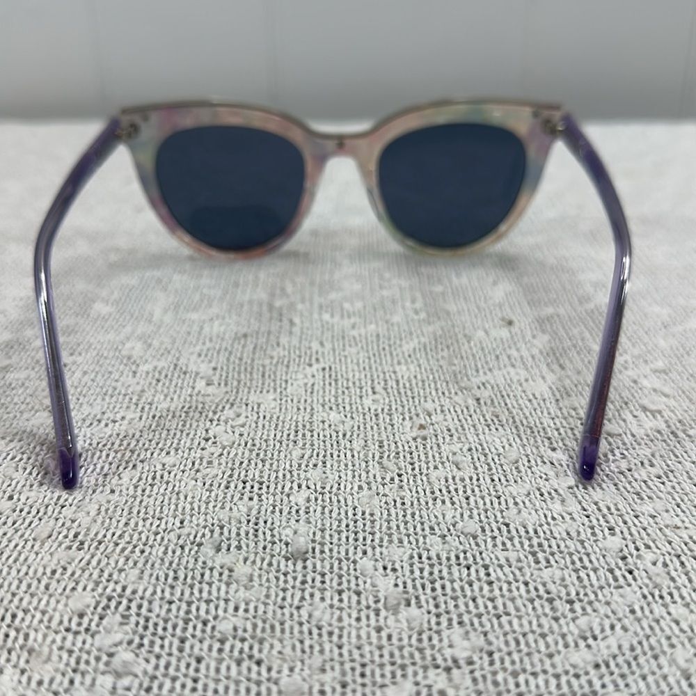 Prive Revaux The Kiki Polarized Sunglasses Pastel Rainbow Tie Dye - Picture 9 of 12